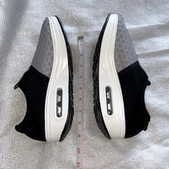 NTW Slip-On Sock Grey & Black Women’s Sneakers - Picture 4 of 4